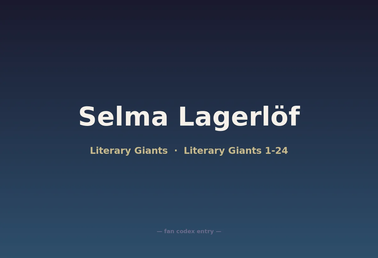 Selma Lagerlöf