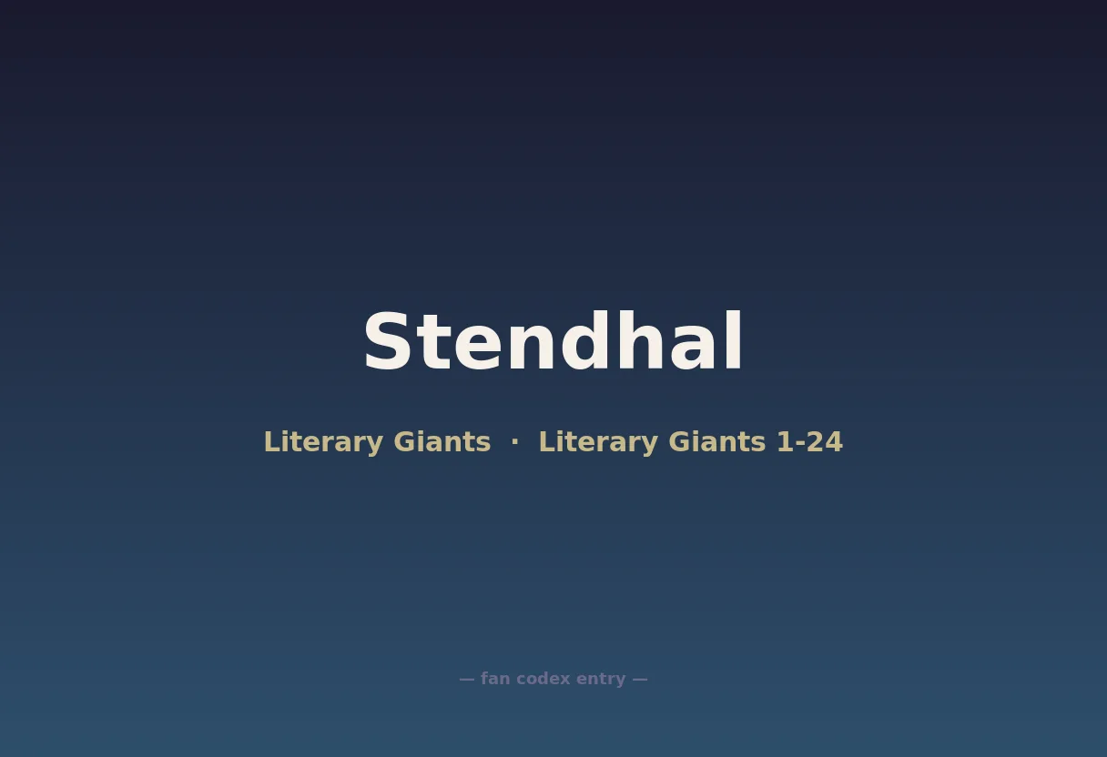 Stendhal