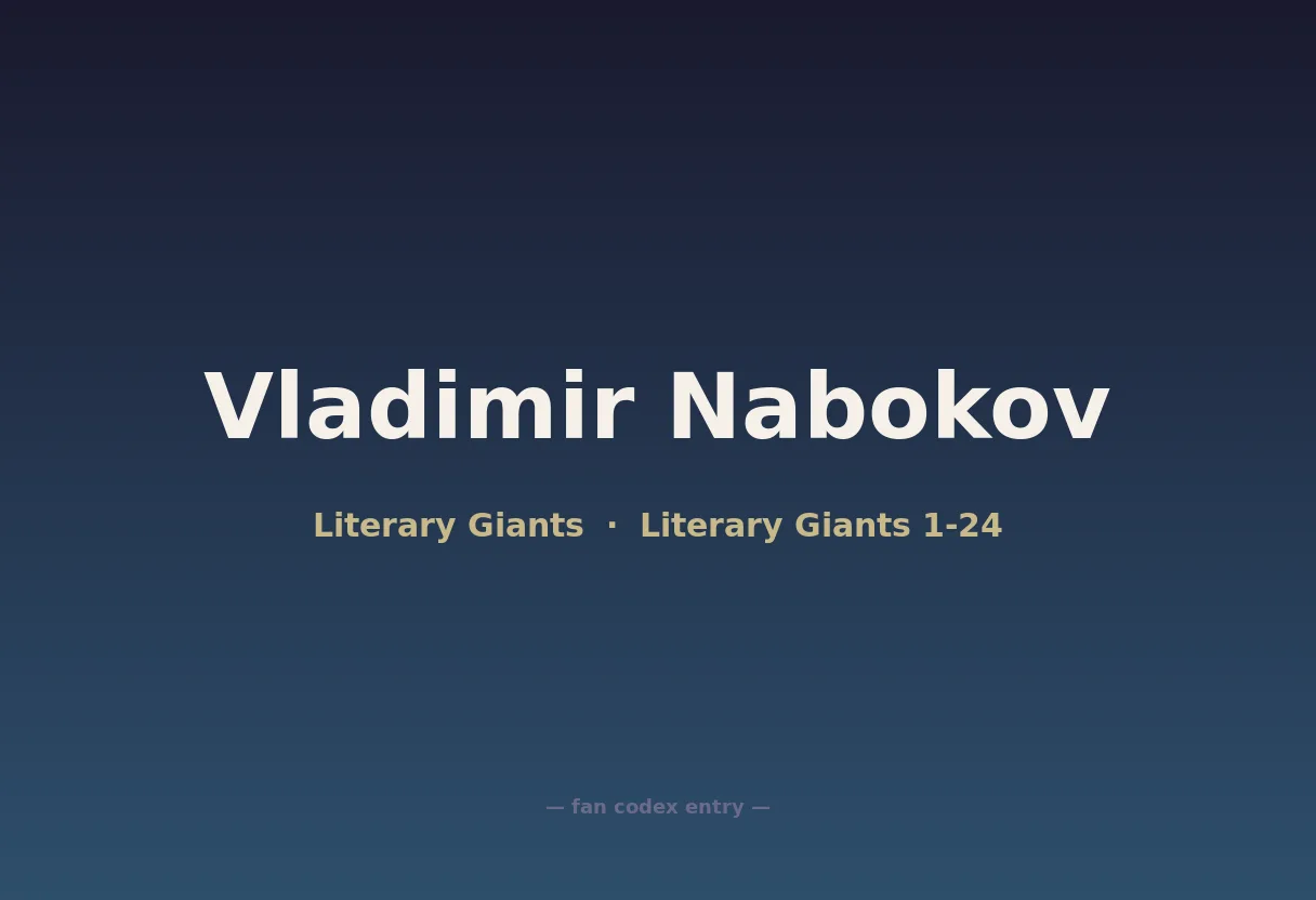 Vladimir Nabokov