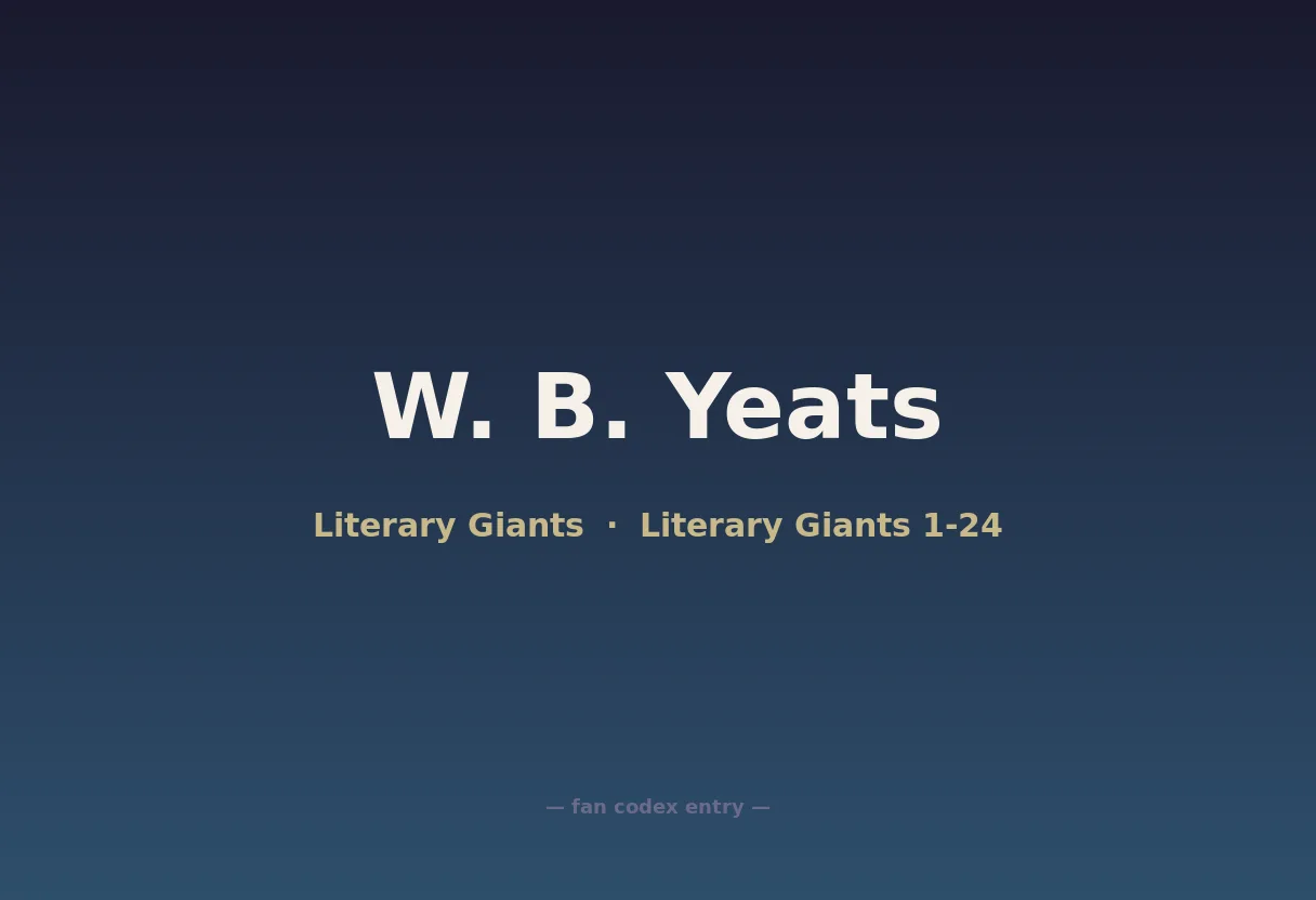 W. B. Yeats